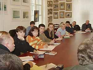 Активное участие в семинаре приняли студенты отделения конфиктологии философского факультета СПбГУ.