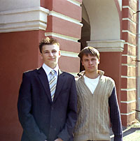 Артем Сащенко и Иван Лосев.