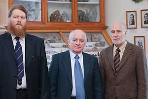 Слева направо: С.В.Кривовичев,  И.В.Булдаков, С.К.Филатов