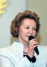 Генеральный консул Украины в Санкт-Петербурге г-жа Н.В.Прокопович.